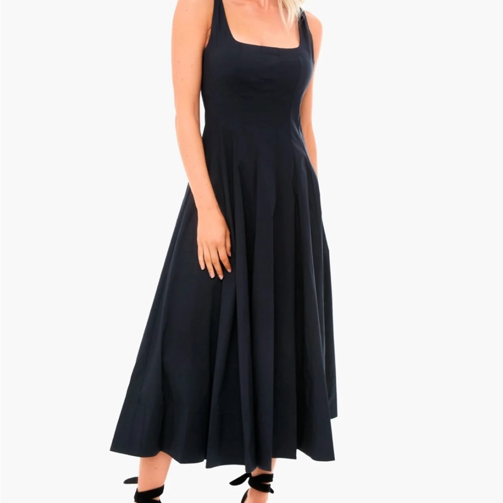 Wells Cotton Pleated dress